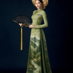 Taskopen Custom Embroidery Ao Dai Bespoke Service