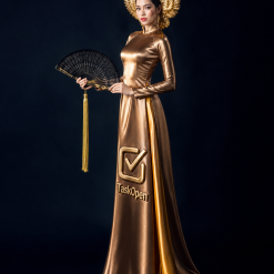 Taskopen Couple Matching Ao Dai Set