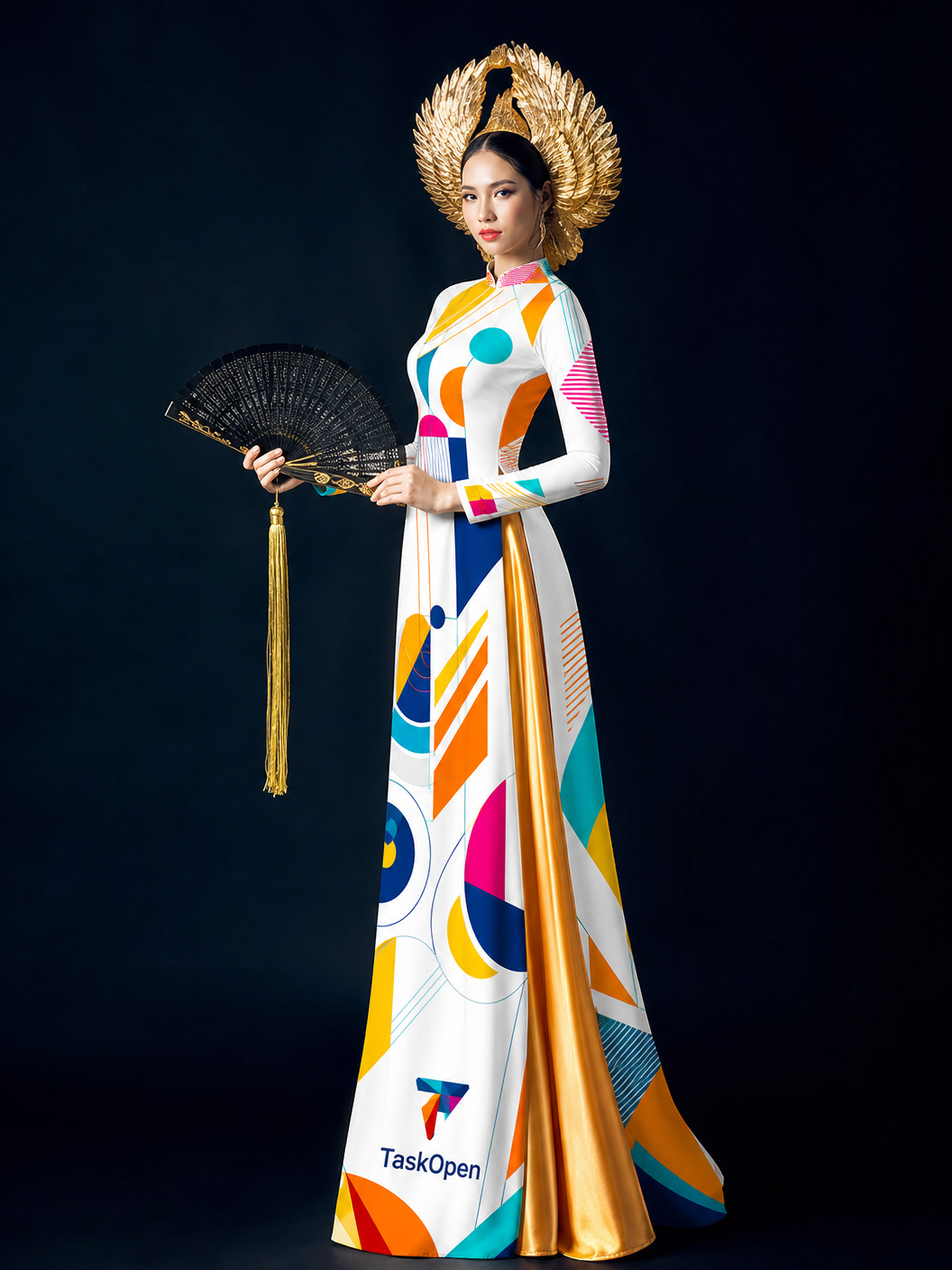 Taskopen Family Ao Dai Coordinated Set