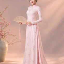 Taskopen Cherry Blossom Girls Ao Dai Set